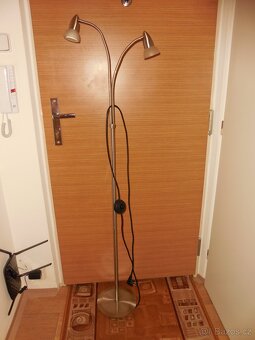 stojací lampa chrom - 2