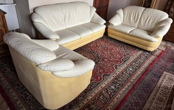 Kožená sedací souprava 3+2+1,5840 - 2