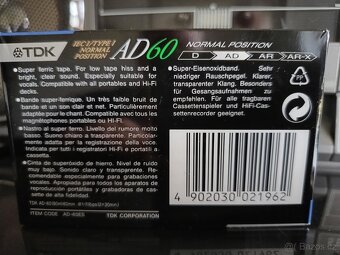 MC kazety TDK AD 60 - 2