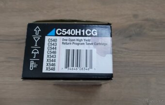 Originální toner LEXMARK C540H1CG - 2