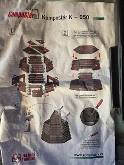 Kompostér 950 L - 2