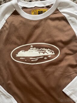 Corteiz – Brown & White Raglan Long Sleeve - 2