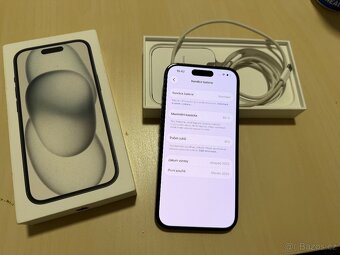 iPhone 15 256Gb Černý - 2