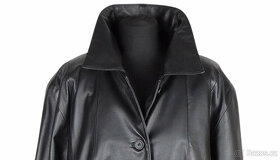 Kožený zimní zateplený kabát FASHION CONCEPT XXXL - 2