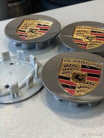 Středové krytky Porsche 76mm a 66mm - 2