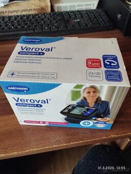Veroval compact+ ,zápěstní tlakoměr - 2