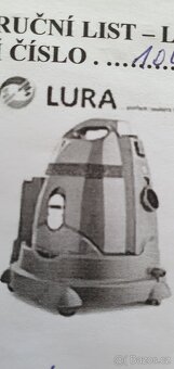 Vysavač LURA, nahradni dily + mokrá cesta - 2
