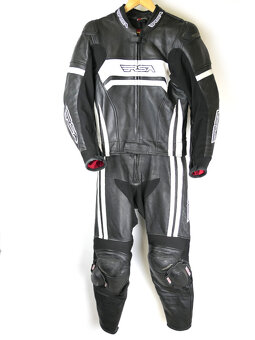 Damská kožená bunda na moto RSA bunda vel. XS, - 2