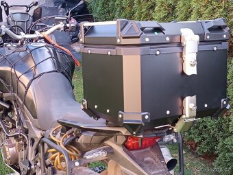 nový adventure moto kufr 45 litrů, černý, nepoužitý - 2