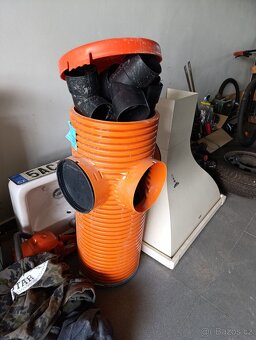 Frankishe Drenážní šachta + tvarovky drenážního potrubí - 2