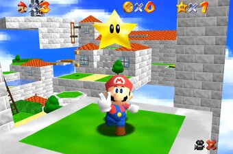 Nintendo 64 + SUPER MARIO 64 —RARITKA– - 2
