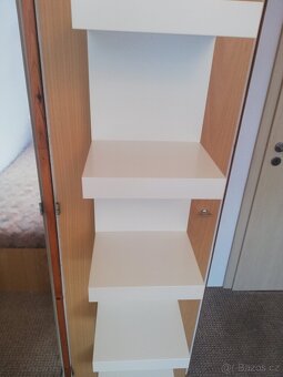 IKEA nástěnný policový díl Lack bílá 30x90 cm - 2