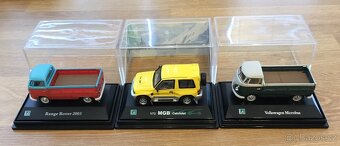Modely aut 1:72 Cararama Land Rover, Hummer, Volkswagen - 2