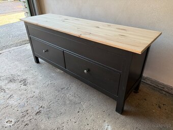 Lavice IKEA Hemnes- černohnědá - 2