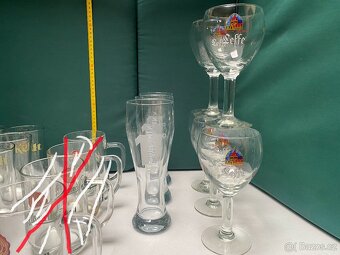 Sada značkových pivních sklenic – Staropramen, Kelt, Leffe - 2