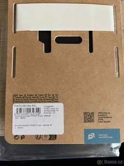 Pouzdro FIXED Posh z pravé hovězí kůže velikost 6XL černé - 2