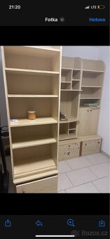 Dřevěná knihovna - 2