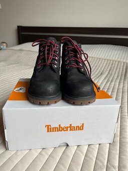 Timberland Premium 6" Waterproof, vel. 27, černé nubuk - 2