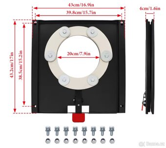 Otočná konzole pro VW T5,T6 - 2