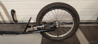 Prodám koloběžku s 16" koly - 2