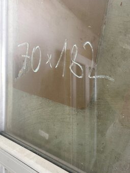 Fixní okno 70x182 - 2