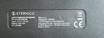 KLÁVESNICE ETERNICO K501F Wireless - 2