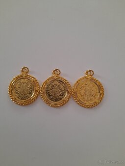 Přívěsky - repliky historických dukátů - 2