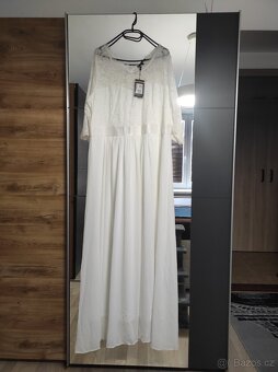Svatební šaty vel 3xl - 2