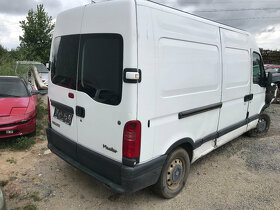 Renault Master 2,2dCi 90 66kW 2003 - díly - 2