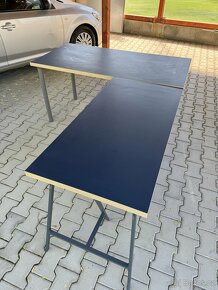 IKEA LINNMON Stolní desky - modré - 2