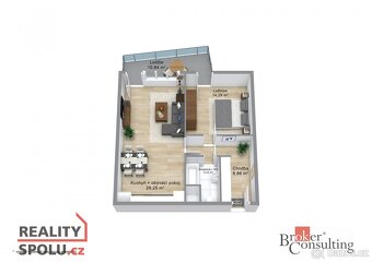 Prodej, byty/2+kk, 56 m2, Sedlecká 1084/33, 36010 Karlovy Va - 2