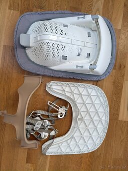 Stokke Tripp Trapp newborn + baby set + popruhy + stolička - 2