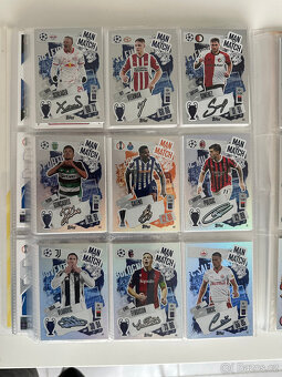 Balíček 100 fotbalových karet Topps Match Attax 2024/2025 - 2
