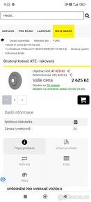 Brzdové kotouče - 2