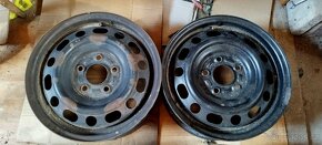 Plechové disky 4ks 15" 5x114,3 ET45 střed 67,1 - 2