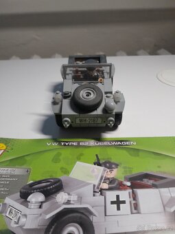 Lego Cobi 2187 německé vozidlo Kubelwagen - 2