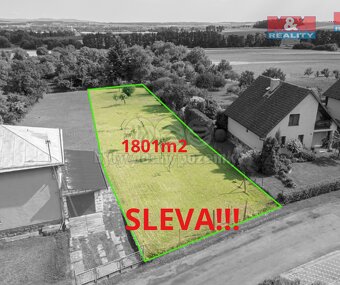 Prodej pozemku k bydlení, 1801 m², Veselíčko - 2