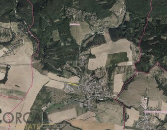 Zajímavý pozemek 2416 m2 v k. ú. Osvětimany - 2