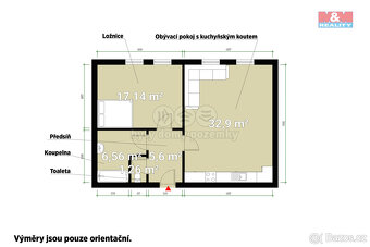 Pronájem bytu 2+kk, 65 m², Vejprnice, ul. Jižní Svahy - 2