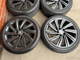 Alu 18" 5x112 Perseus Black letní pneu, O4, TOP - 2