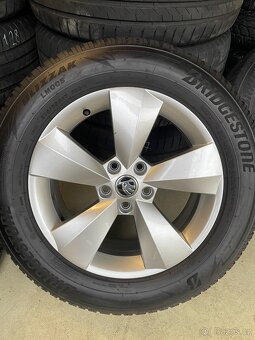 Originální kola Škoda Kodiaq 5x112 R17 ZIMNÍ č.F02 - 2