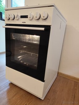 Kombinovaný sporák Mora K 5255 BW bílý - 2