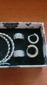 Náušnice - ocel - 2