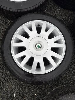 Alu kola r16 5x112 Zimni pneu - 2