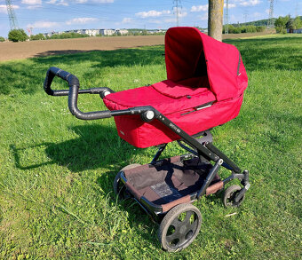 Kočárek Britax Go-korba, vajíčko a terénní kolečka - 2