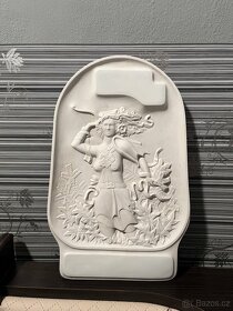 porcelánová plaketa - 2