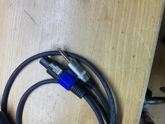 Levné reprokabely speakon a jack ruzne delky ,pouzite i nove - 2