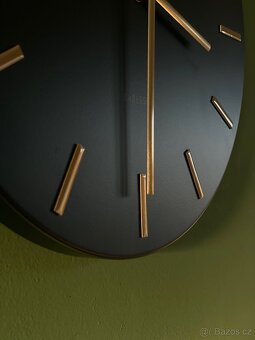 Karlsson designové minimalistické hodiny kovové - 2