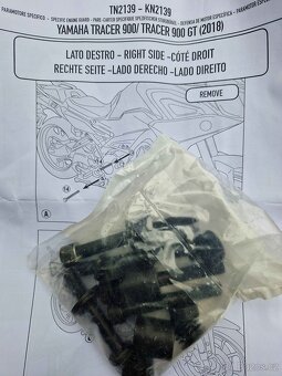 Yamaha Tracer 900 - padací rám Kappa - 2