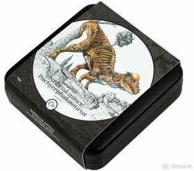 Stříbrná mince Pravěký svět - Pachycephalosaurus proof - 2